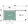 Wolff Finnhaus WPC Trend B+ inkl. Lounge 4,8 x 2,32 x 2,52 m grau