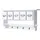 MCW Küchenregal MCW-C49 65 x 13 x 32 cm Weiß