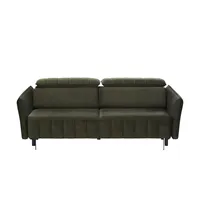 smart Schlafsofa  Momoka , grün , Maße (cm): B: 226 H: 90 T: 104