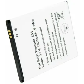 Cameron Sino Akku passend für Kazam Trooper 451, TR4501 3,7 Volt 1800mAh