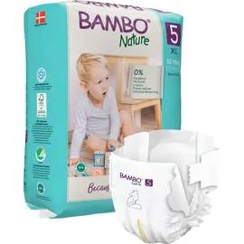 Abena Bambo Nature Gr. 5 12-18 kg) Papier Verpackung,