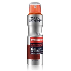 L'Oréal Men Expert Invincible Man Anti-Transpirant 96H Non-Stop Trockenschutz dezodorant w sprayu 150 ml