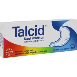 Bayer Talcid Kautabletten 20 St.