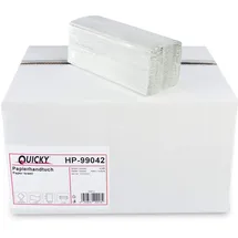 Quicky Papierhandtücher 1-lagig C-Falz 4000 St.
