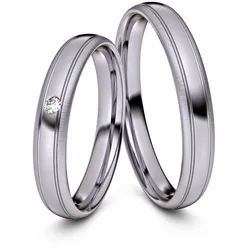 Trauringe Herne 950er Palladium - 1156