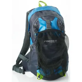 Fischer Rucksack mit Helmnetz 15 l Blau/Grau