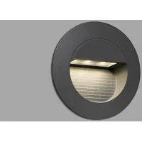 FARO RACING Wandeinbauleuchte dunkelgrau von Faro 70403 - Grau
