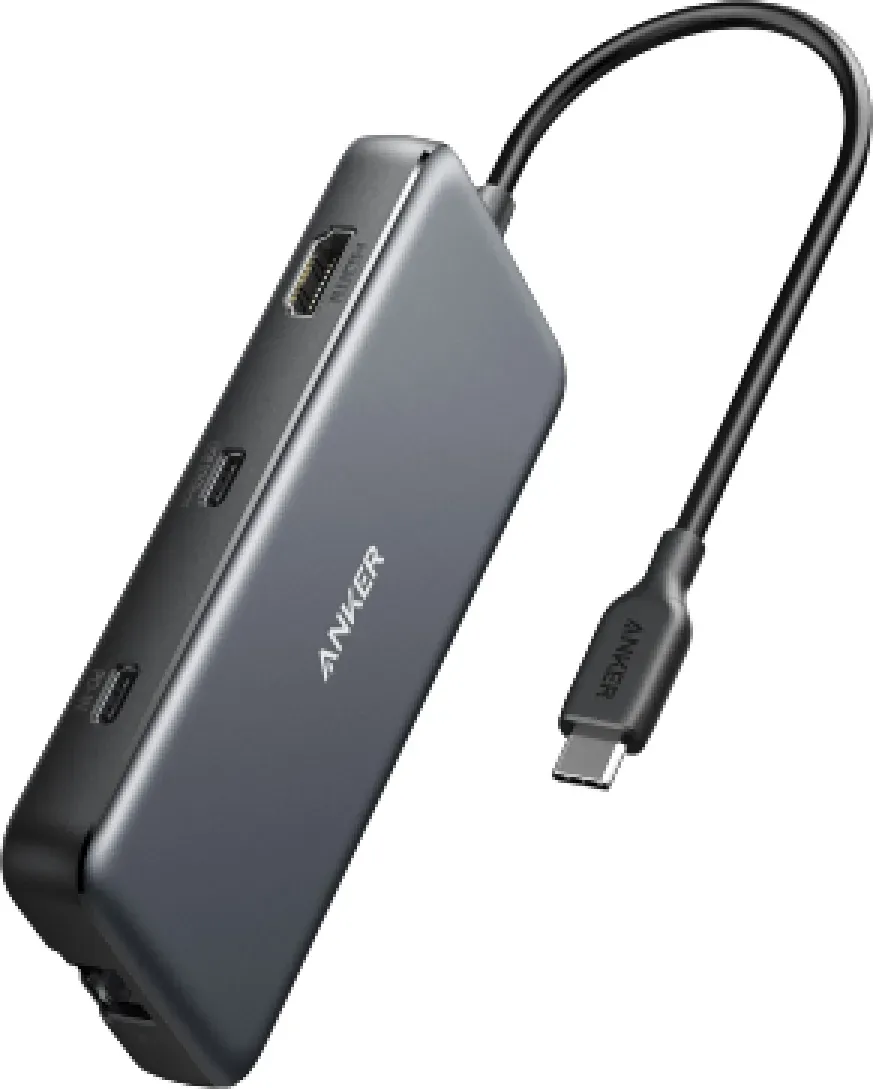 Anker 555 USB-C Hub (8-in-1) Black