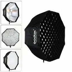 Godox Softbox mit Schirmanschluss + Raster 120cm