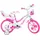 DINO BIKES Kinderfahrrad 16 Zoll Dino Bikes Flappy Fahrrad - White - 5-7 Jahre