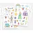 Brunnen Sticker-Set