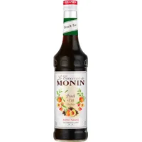 (12,11€/l) Monin Pfirsich Tee Konzentrat 0,7l Flasche