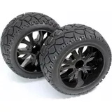 Absima 1:10 Buggy Kompletträder Tarmac forward 5-Speichen Schwarz 1 Paar