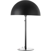Nowa LED Tischlampe Retro Pilzdesign grau Beistelllampe Wohnzimmerleuchte Nachttischlampe