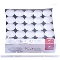 Wiedemann Teelichte 100 St. weiß