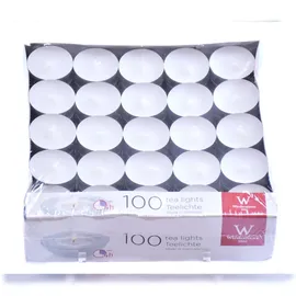 Wiedemann Teelichte 100 St. weiß