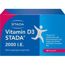 Vitamin D3 Stada 2000 I.e. Kapseln 60 St