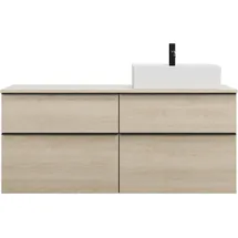 Burgbad Konsolenplatte mit Unterschrank SGUU140 619 x 1400 x 550