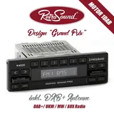 RETROSOUND Retro/Classic/Oldtimer Autoradio DAB/AUX - Design GRANDPRIX
