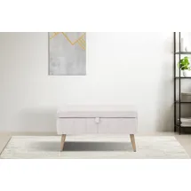 OTTO home Truhenbank AMIRA Beige 81 x 36 x 43 cm