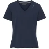 ELBSAND T-Shirt Damen marine meliert Gr.XL (42)