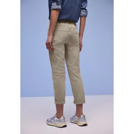 STREET ONE Cargo Jeans beige washed, | Gr. W31/L28