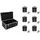 Eurolite Set 6x AKKU TL-3 TCL Trusslight QuickDMX + Case TDV-1