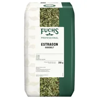 FUCHS Professional Estragon gerebelt | Zum Verfeinern von Champignons und gedünstetem Fisch | Profi-Qualität für Großverbraucher und Gastronomie | 200 g im großen Beutel