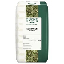 FUCHS Professional Estragon gerebelt | Zum Verfeinern von Champignons und gedünstetem Fisch | Profi-Qualität für Großverbraucher und Gastronomie | 200 g im großen Beutel