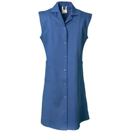 Planam Mantel "BW" ohne Arm Damen Berufsmantel Baumwolle ärmellos, kornblau