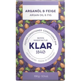 Klar Seifen Argan Oil & Fig Conditioner Bar 100 ml
