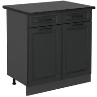 Vicco Unterschrank R-Line 80 x 60 x 81,6 cm Grau