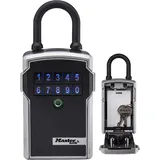 Master Lock Bluetooth-Schlüsselkasten [Bluetooth- oder Kombinationsschloss] wetterfest, schwarz Einheitsgröße