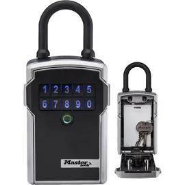 Master Lock Bluetooth-Schlüsselkasten [Bluetooth- oder Kombinationsschloss] wetterfest, schwarz Einheitsgröße