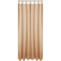 Bestlivings Dekoschal Ellen Schlaufen, 140x225 cm - Sandgrau
