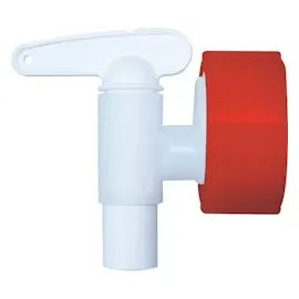 Graf Auslaufhahn Kunststoff weiß 34 mm NW 15