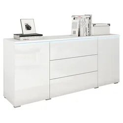 Sideboard Vera mit LED ca. 150 cm Weiß