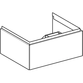 Geberit ONE 59,2x50,4x47cm, lava/lackiert m, 1 Laden