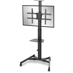 PureMounts TV Standfuß mobil - Single Display bis 70 Zoll