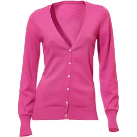 Heine Feinstrickjacke Pink 38