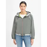 GIL BRET Damen Sommerjacke mit Kapuze 46, Salvia - 46