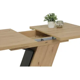 Hela Esstisch Jeanette Artisan Eiche Schwarz,