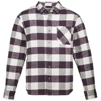 Dolomite Flanell Check latte beige/cosmic red (1386) XXL