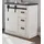 furn.design Sideboard Stove 93 x 91 cm Weiß