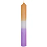 Kerzenfarm Hahn DIP DYE Stabkerzen 180 x 22 mm Mandarin-Violett