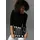 Aniston SELECTED 3/4-Arm-Shirt mit Statement-Spruch schwarz 36 EU