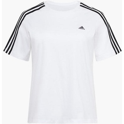 Plus Size T-Shirt - Damen - weiß - 1X
