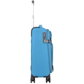 d & n Travel Line 9204 4-Rollen Cabin 55 cm / 33 l blau/lila