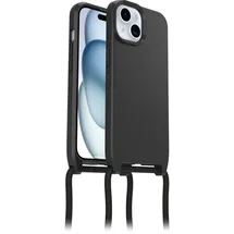 Otterbox iPhone 15 Handyhülle mit Handykette schwarz