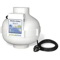 Ventilator Prima Klima PK100-ECblue 100mm - 580m3/h, EC-Motor
